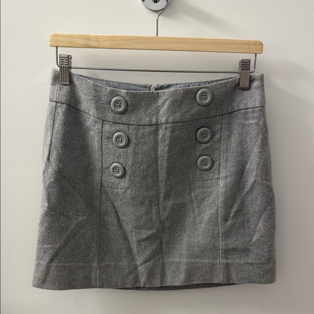 Gap Factory 100% Cotton Button-Front Women's Skirt